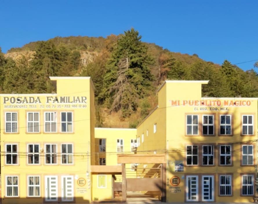 Отель Mi Pueblito Magico Эль-Оро-де-Идальго Экстерьер фото